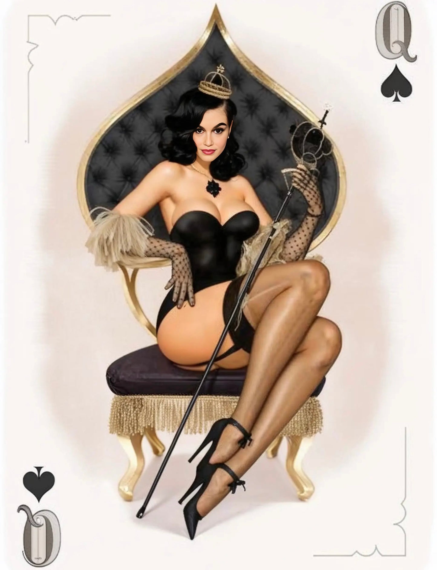 Custom Pin Up Illustration