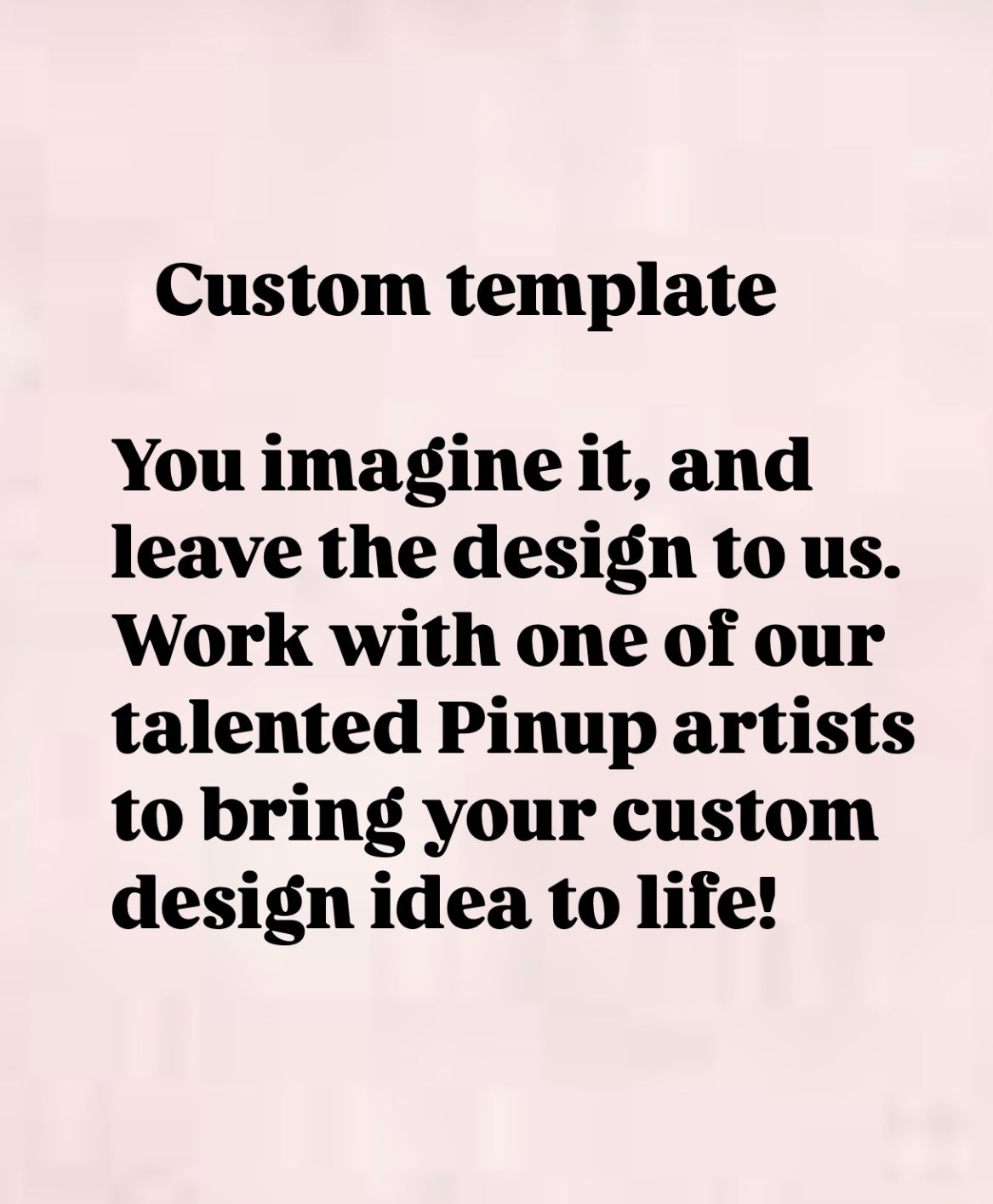 Custom Pin Up Illustration - Just Like A Pinup