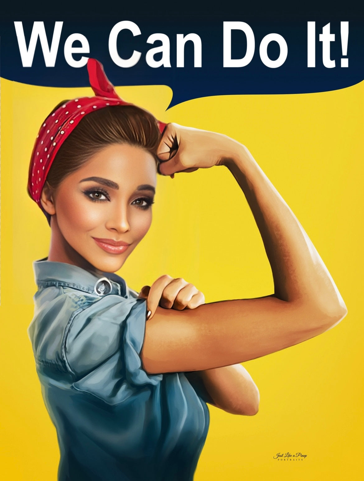Custom Pin Up Illustration
