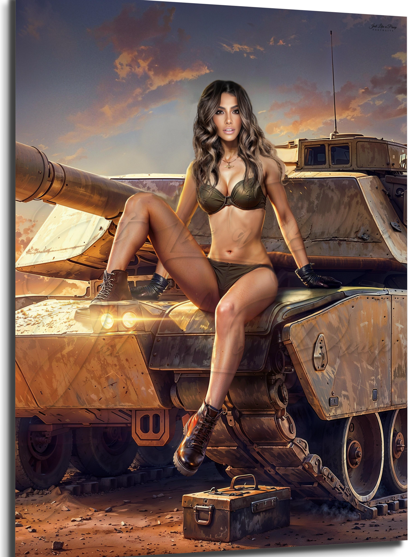 EVE - Custom Illustration and digital download - Just Like A Pinup