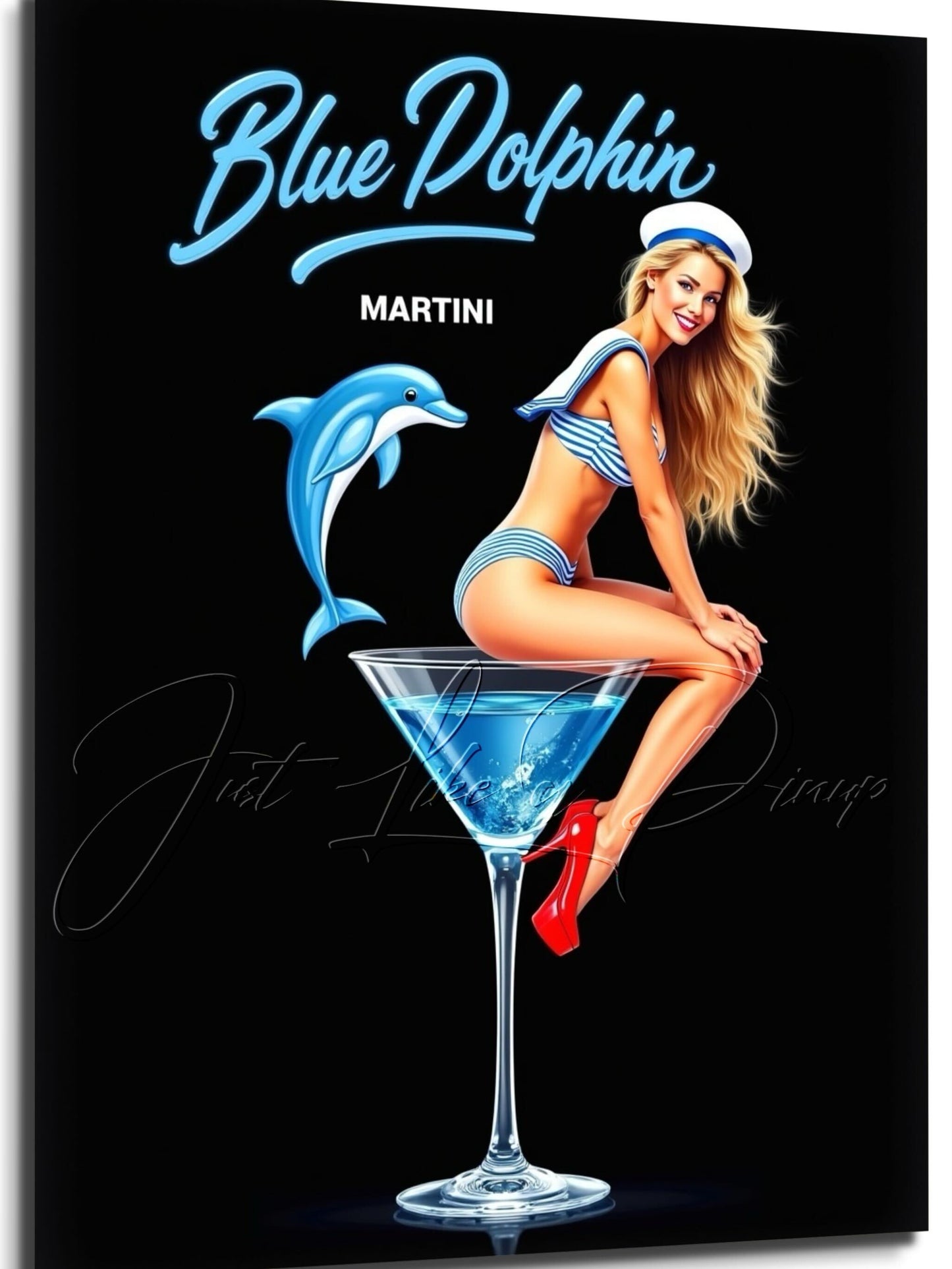 Custom Pin Up Illustration