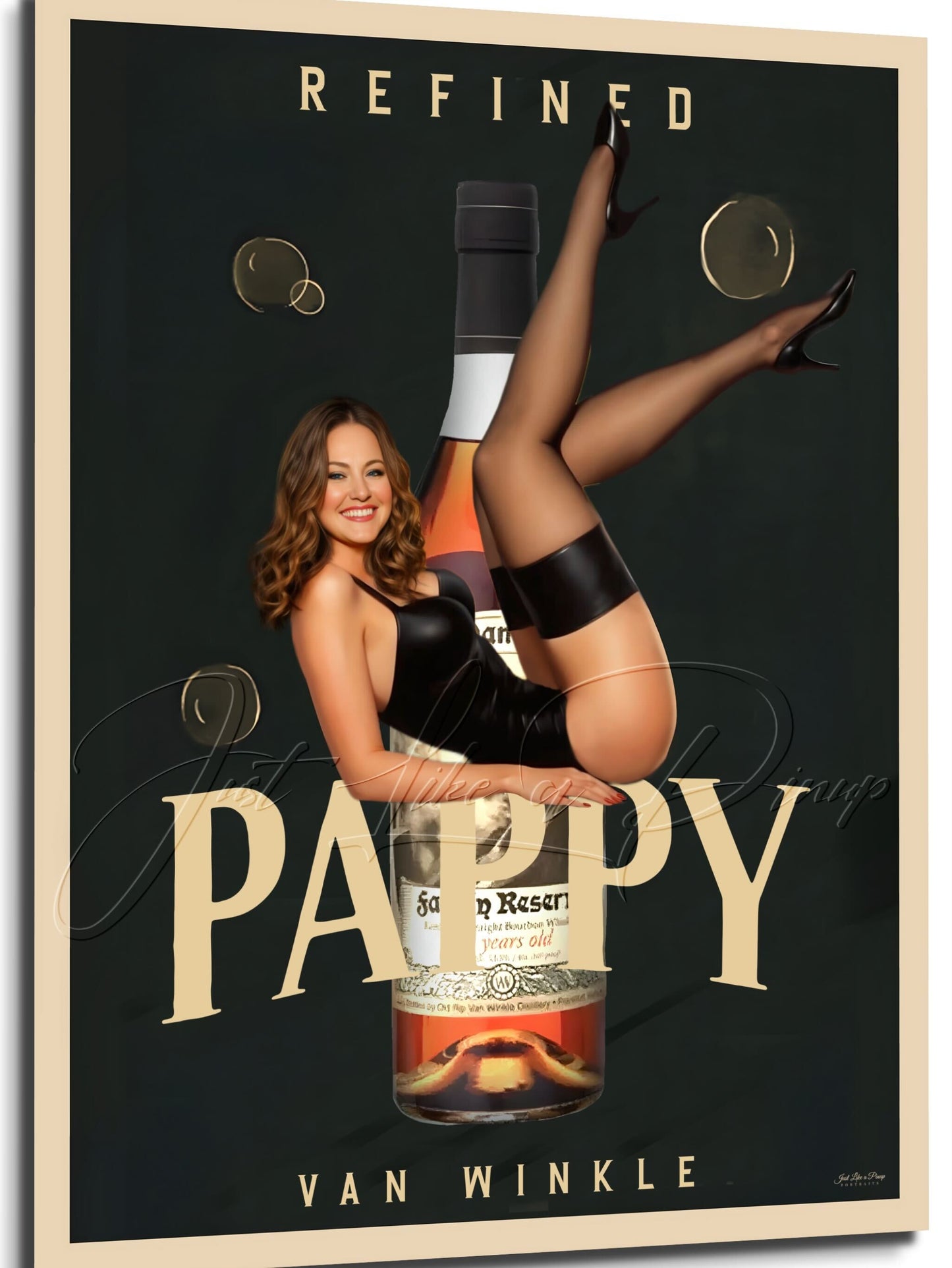 Custom Pin Up Illustration