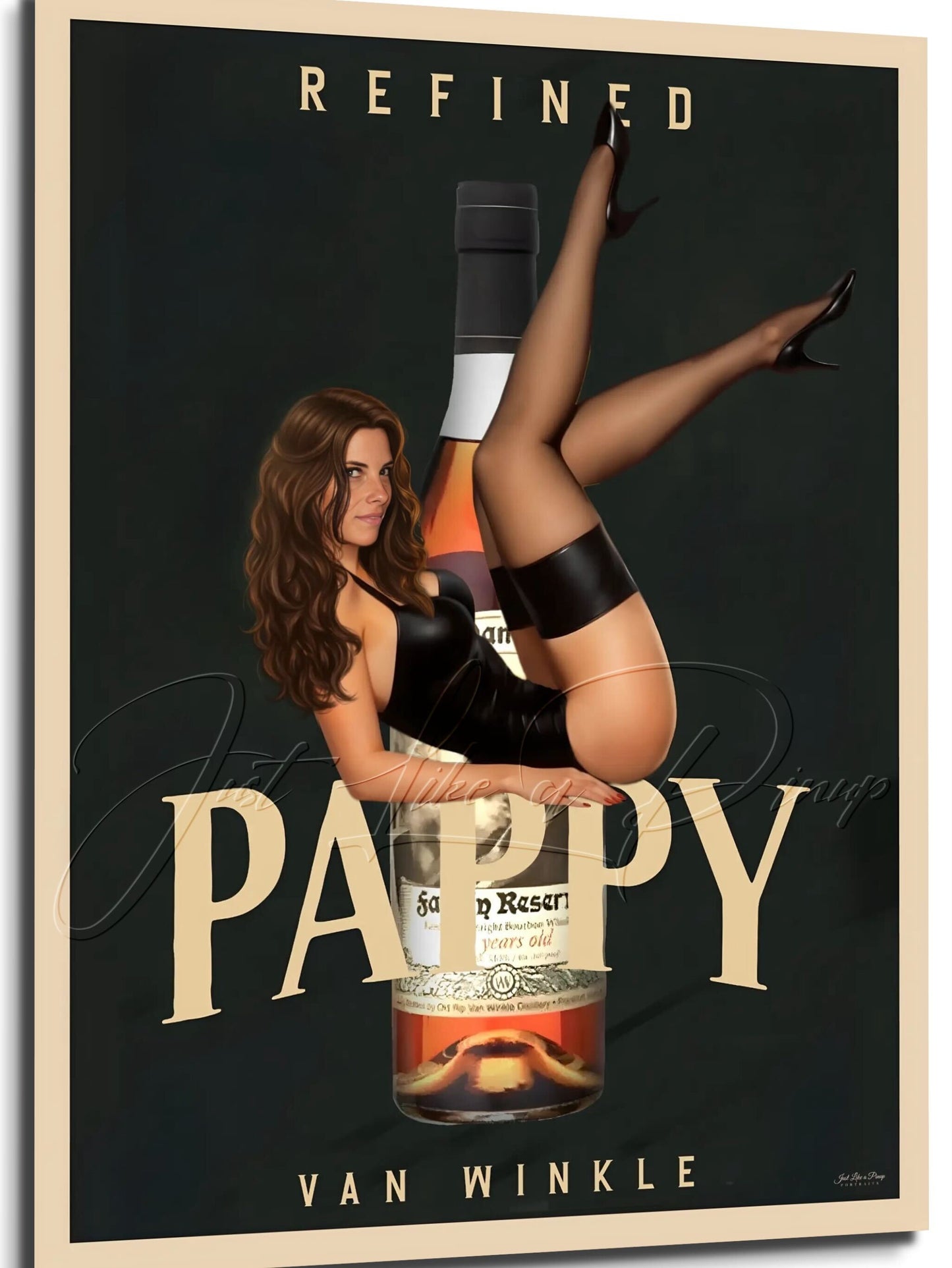 Custom Pin Up Illustration