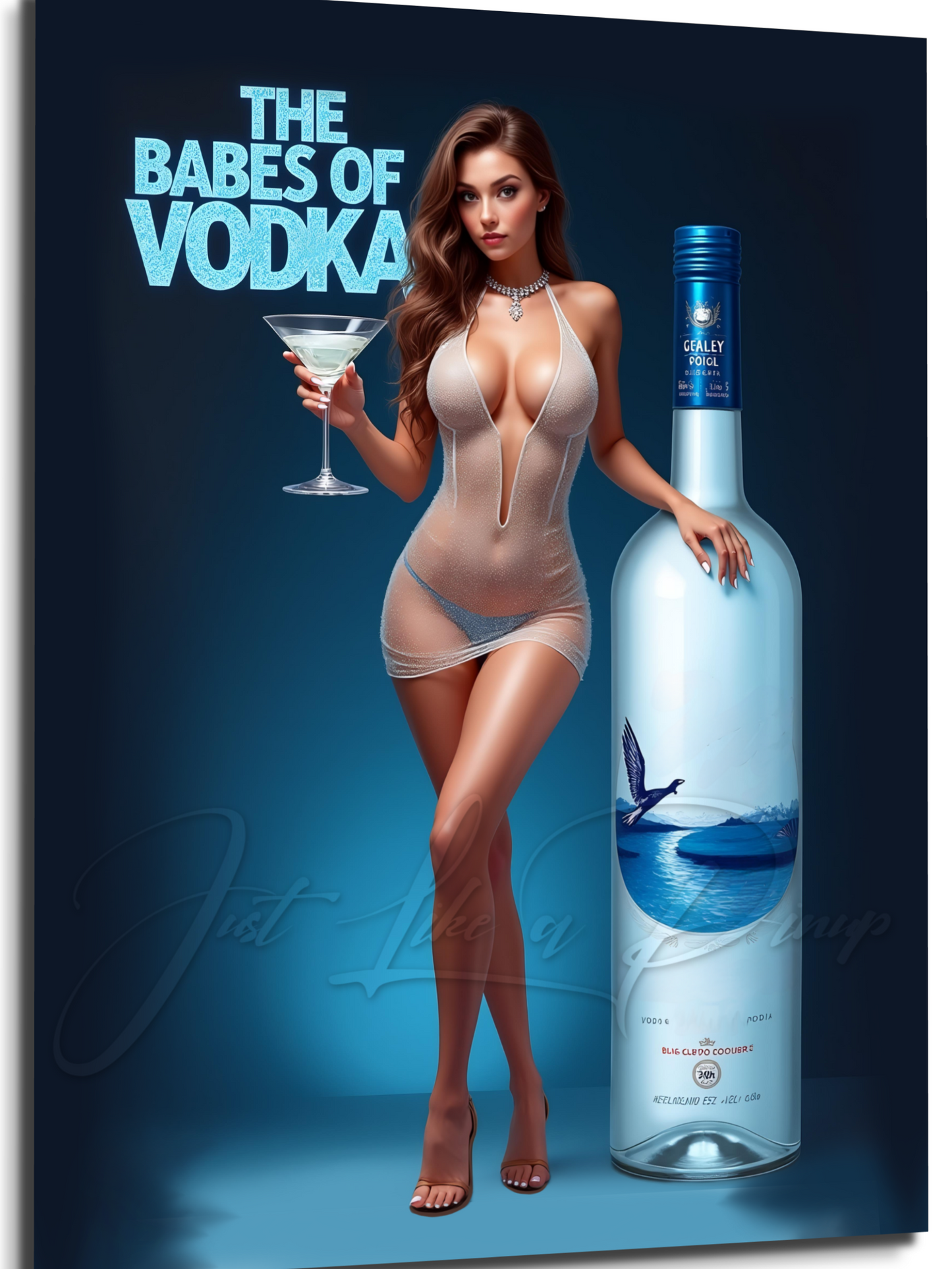 Madeline - Custom Illustration, Digital Download - Just Like A Pinup