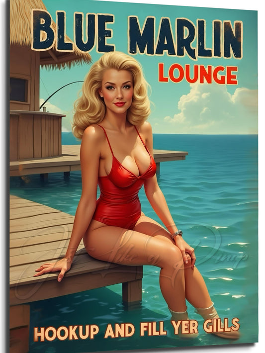 Gail- Custom Illustration, Digital Download - Just Like A Pinup