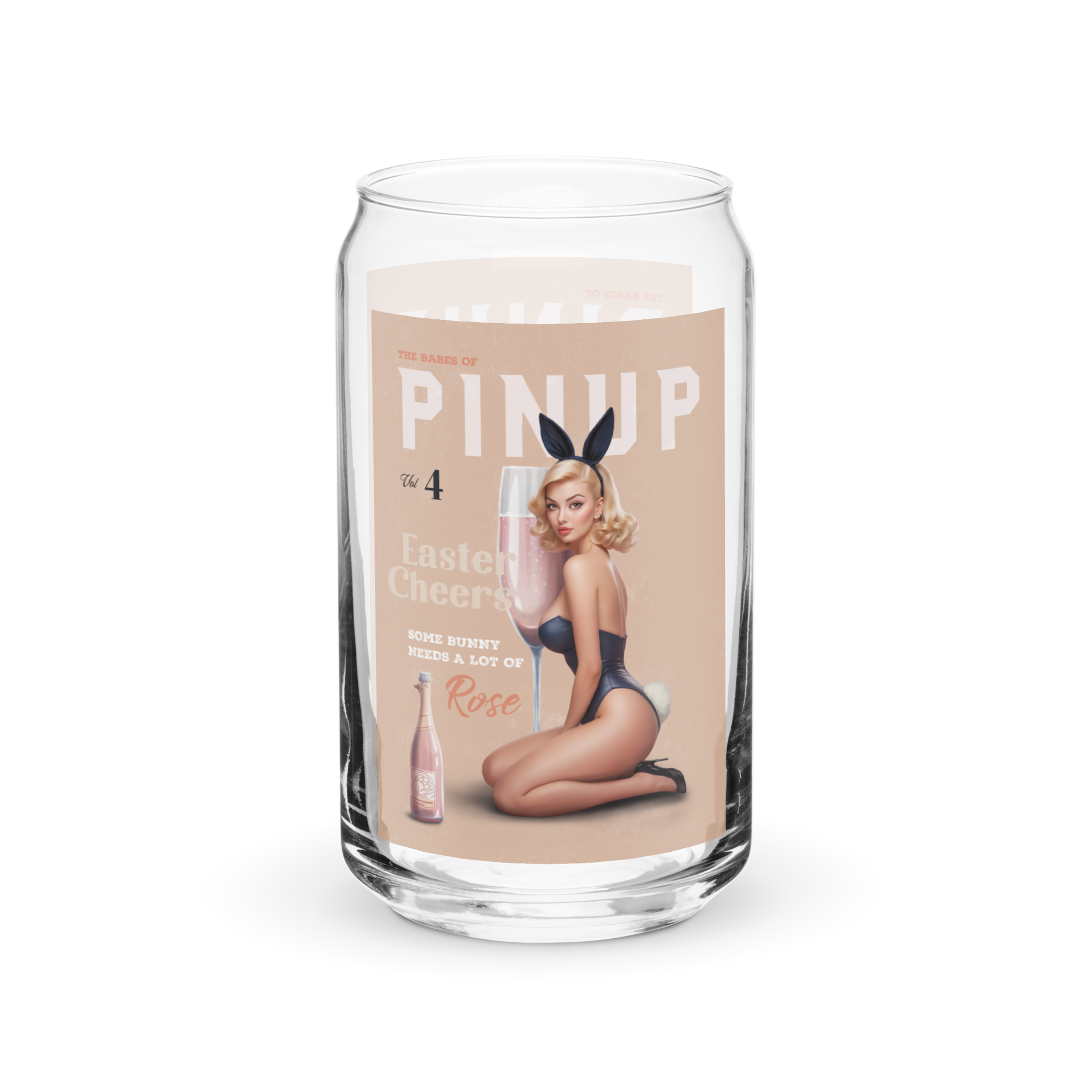 Can-shaped glass - Just Like A Pinup
