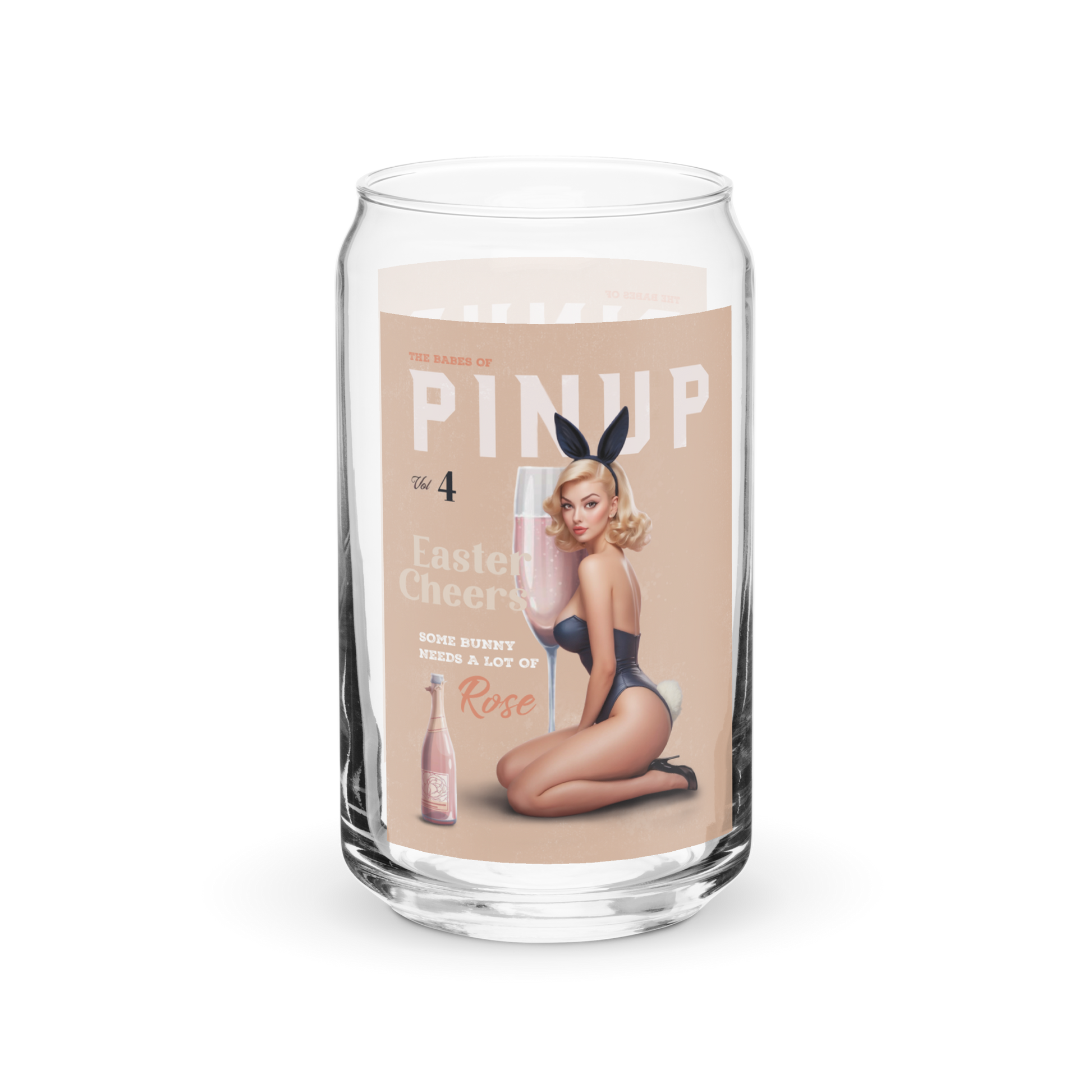 Can-shaped glass - Just Like A Pinup