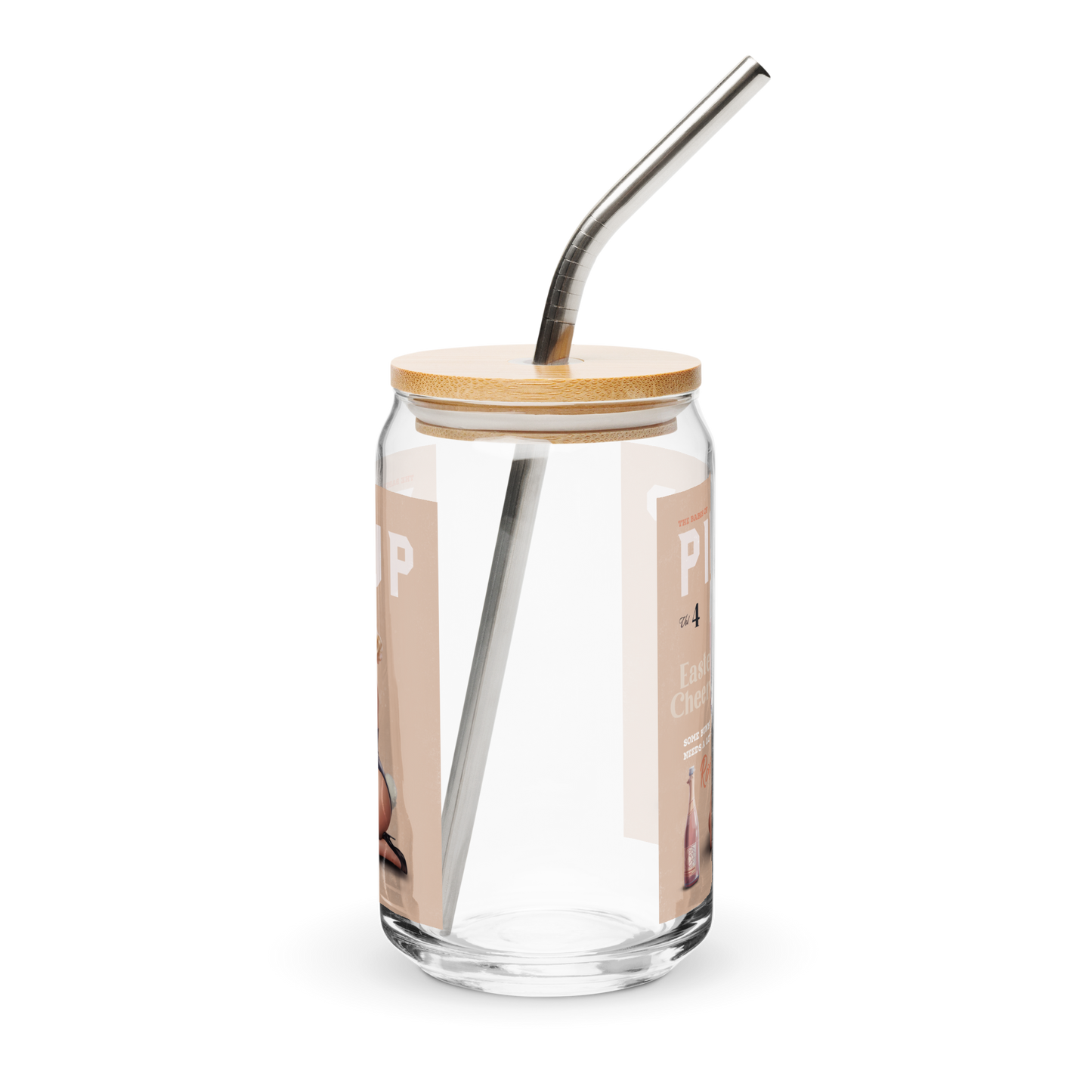 Can-shaped glass - Just Like A Pinup
