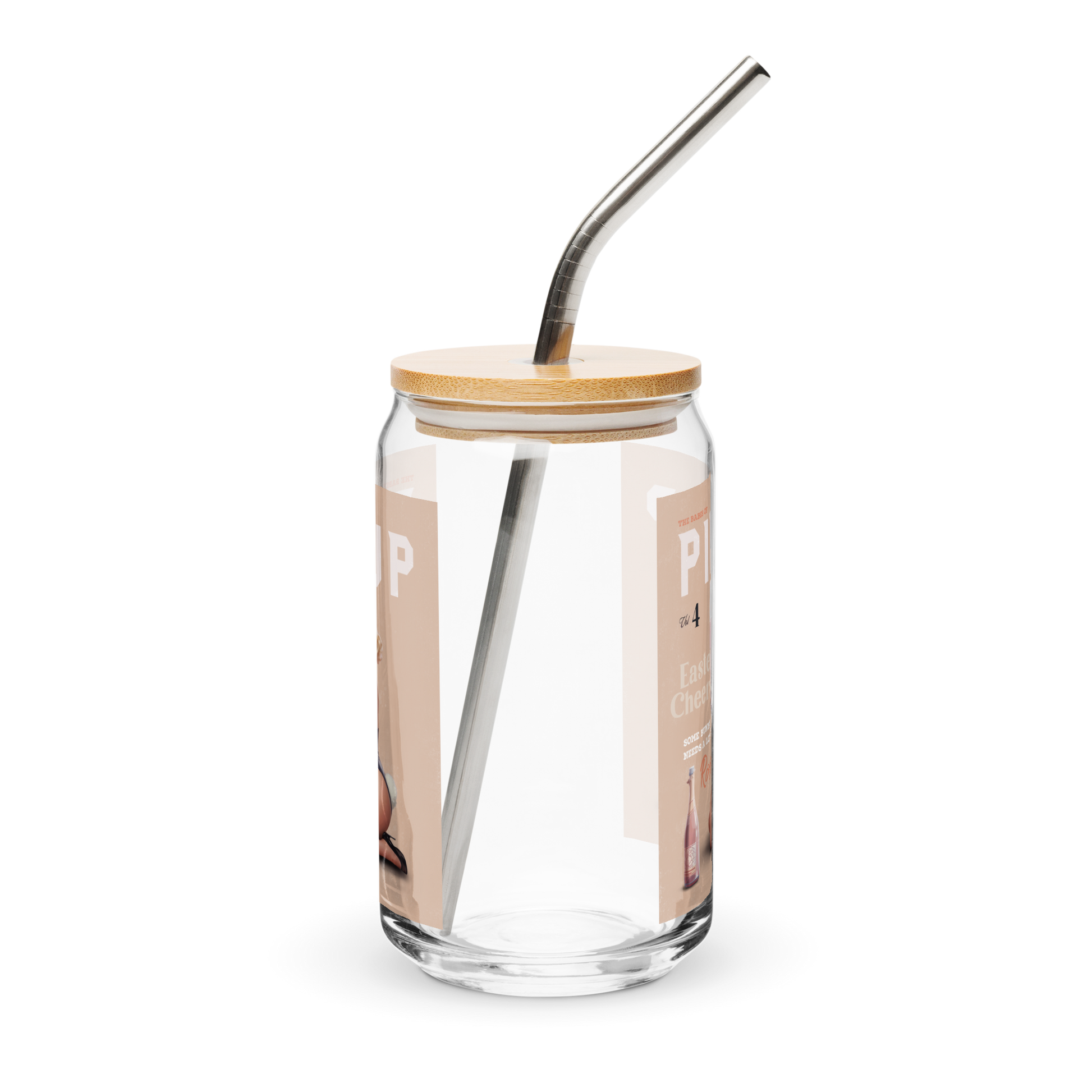 Can-shaped glass - Just Like A Pinup