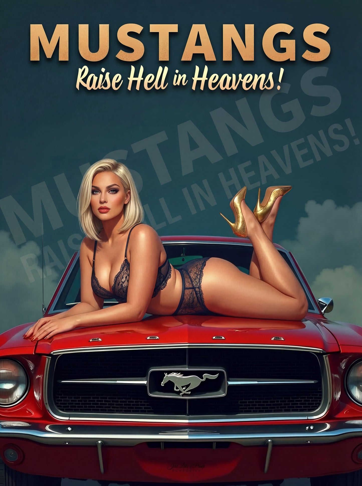 Custom Art - Debbie - Just Like A Pinup