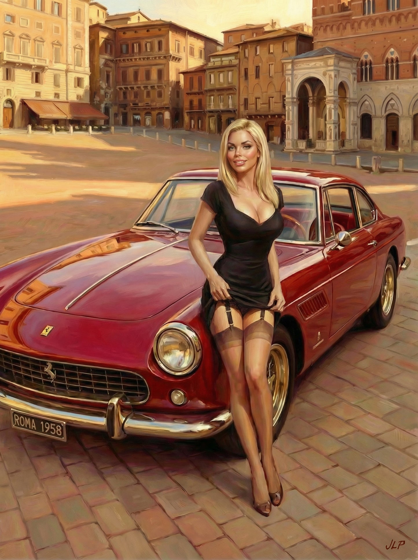 Bren - Custom Art (Topless) - Just Like A Pinup