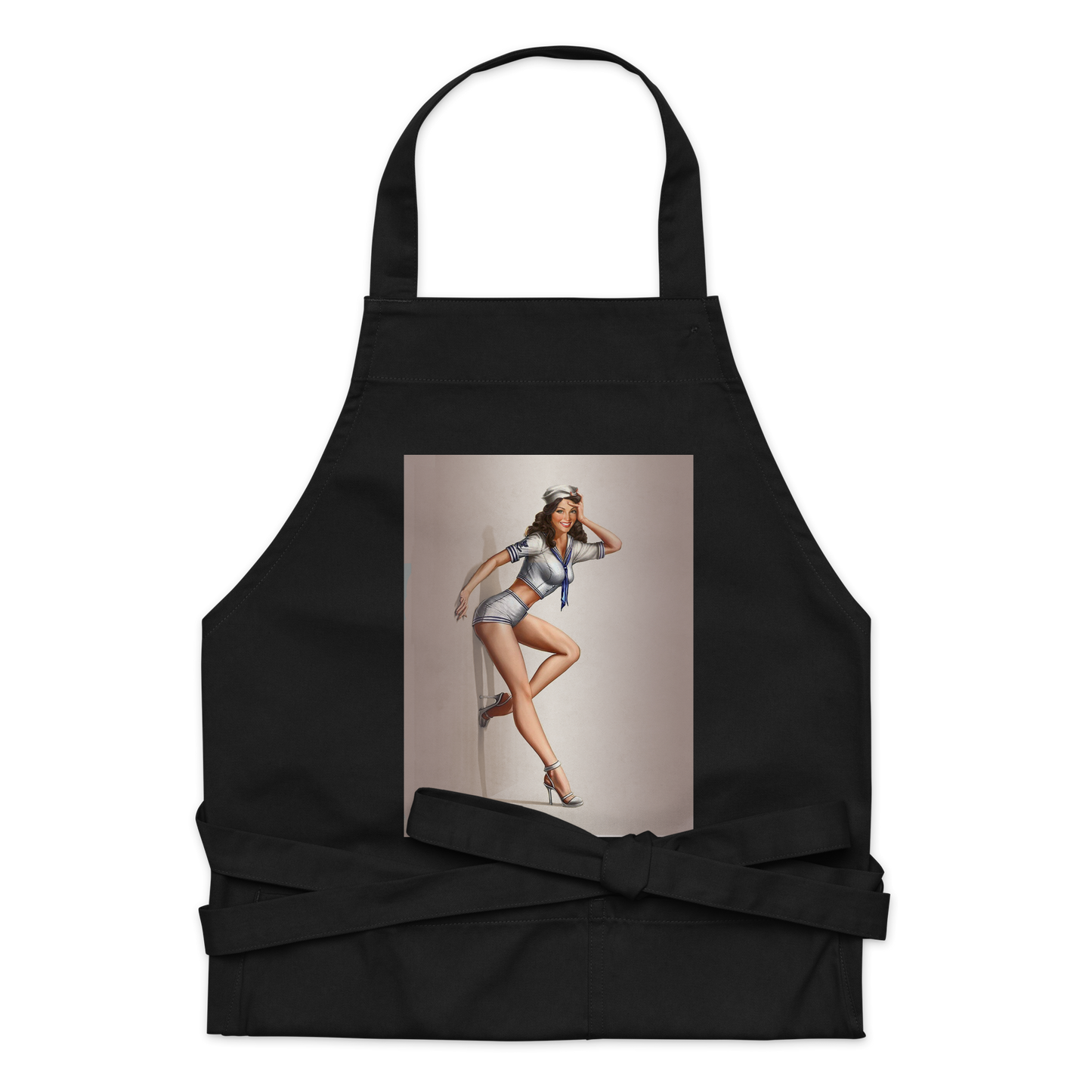Organic cotton apron - Just Like A Pinup
