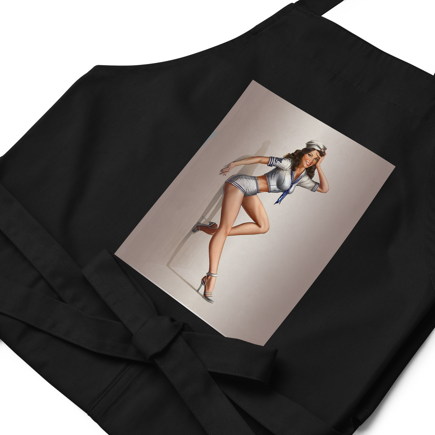 Organic cotton apron - Just Like A Pinup