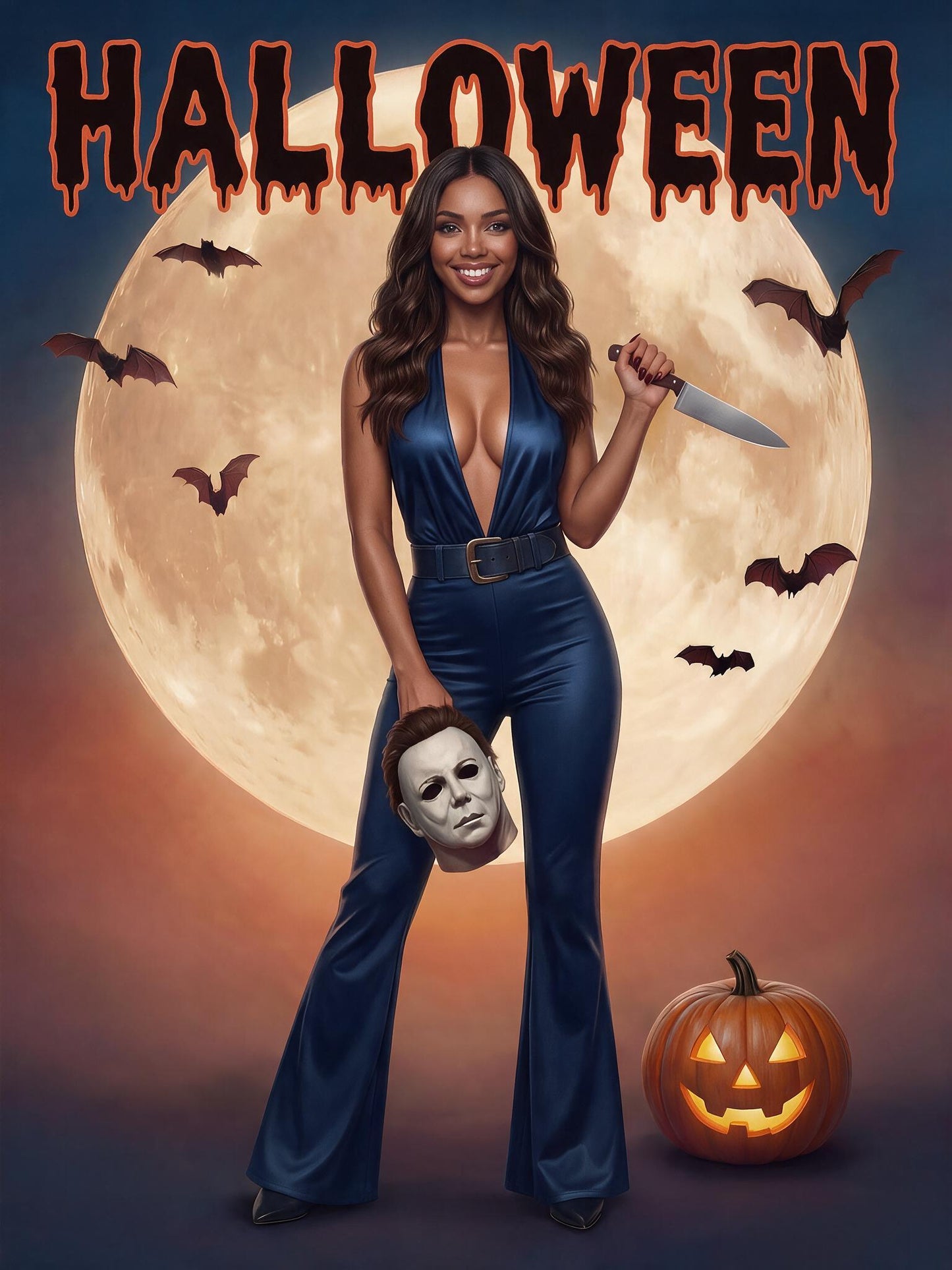 Custom Art - Denise - Just Like A Pinup