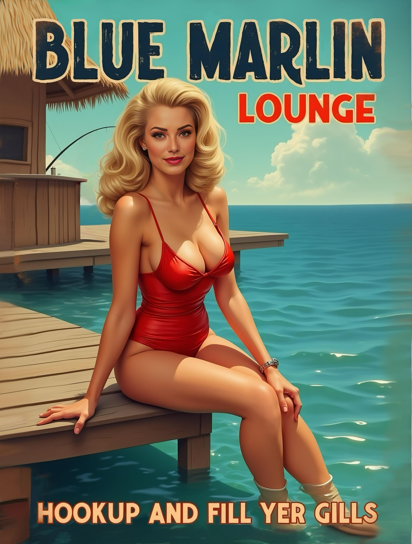Custom Art - Gail - Just Like A Pinup