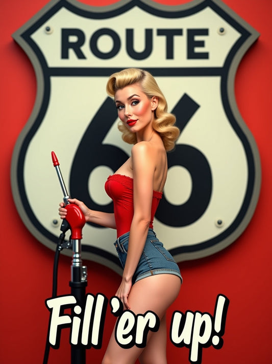 The Waitress on Route 66 Who Became a Painting