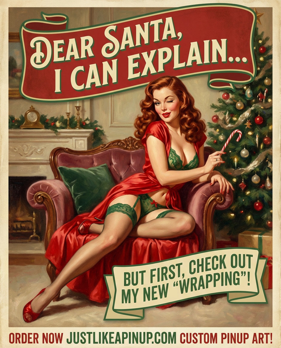 Christmas Pin-Up Story