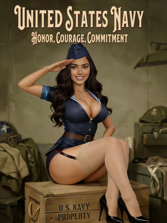 Custom Art - Gladis - Just Like A Pinup