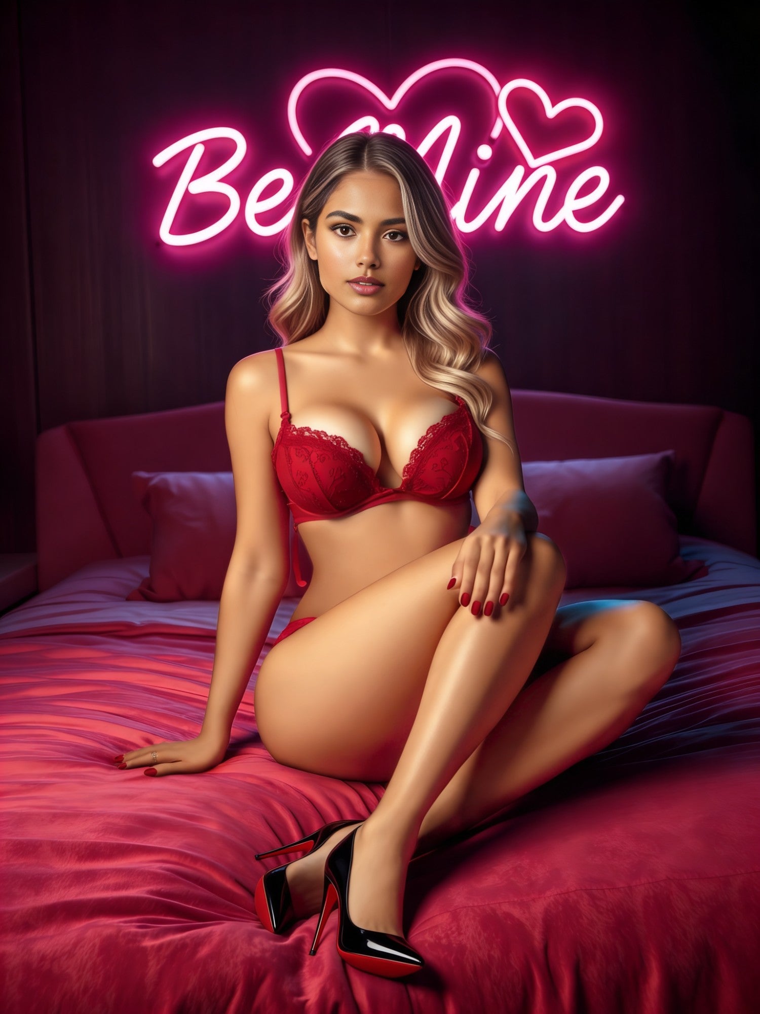 Custom Art - Margot - Just Like A Pinup