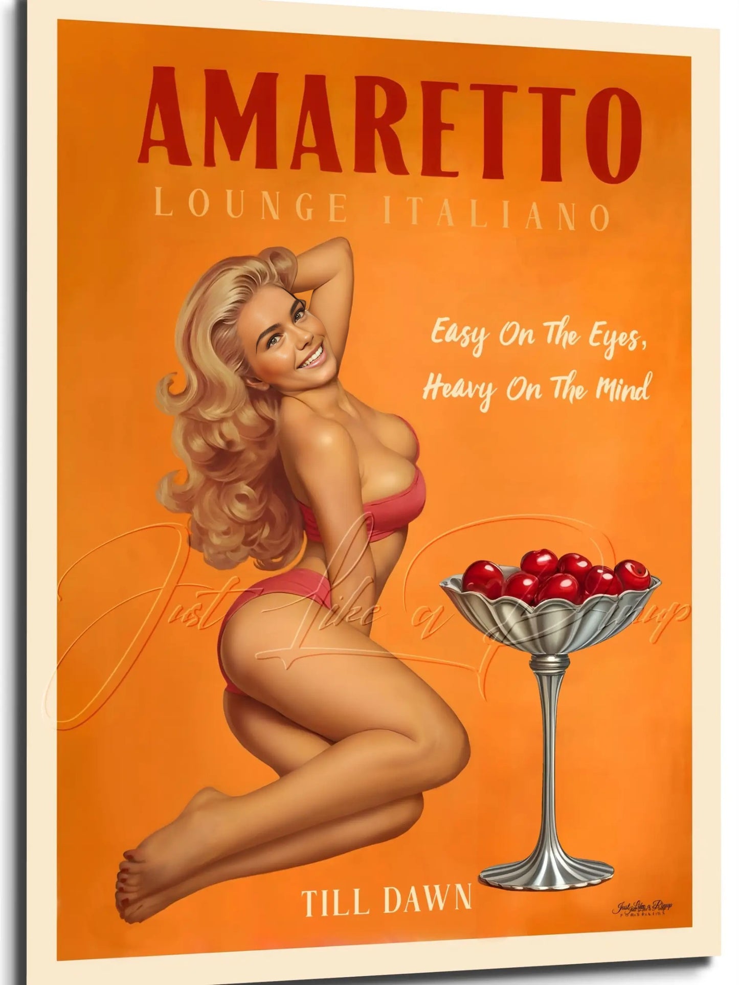 Custom Pin Up Illustration