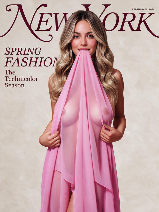 Custom Pinup - PINUP (Customize your magazine cover wording in note section)