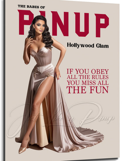 Custom Pin Up Illustration