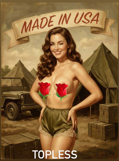 Personalized PINUP portraits - We turn YOU into art! NOT AI - Professional art by real artists.  Proof sent in 1-2 business days. - Just Like A Pinup
