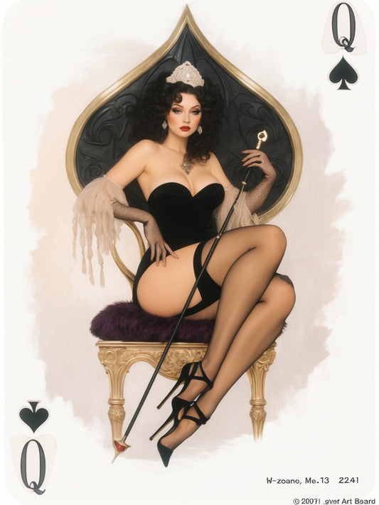 Queen - Custom Illustration - Just Like A Pinup
