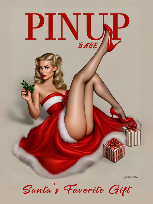 Kiki - Custom Illustration and Digital Download - Just Like A Pinup