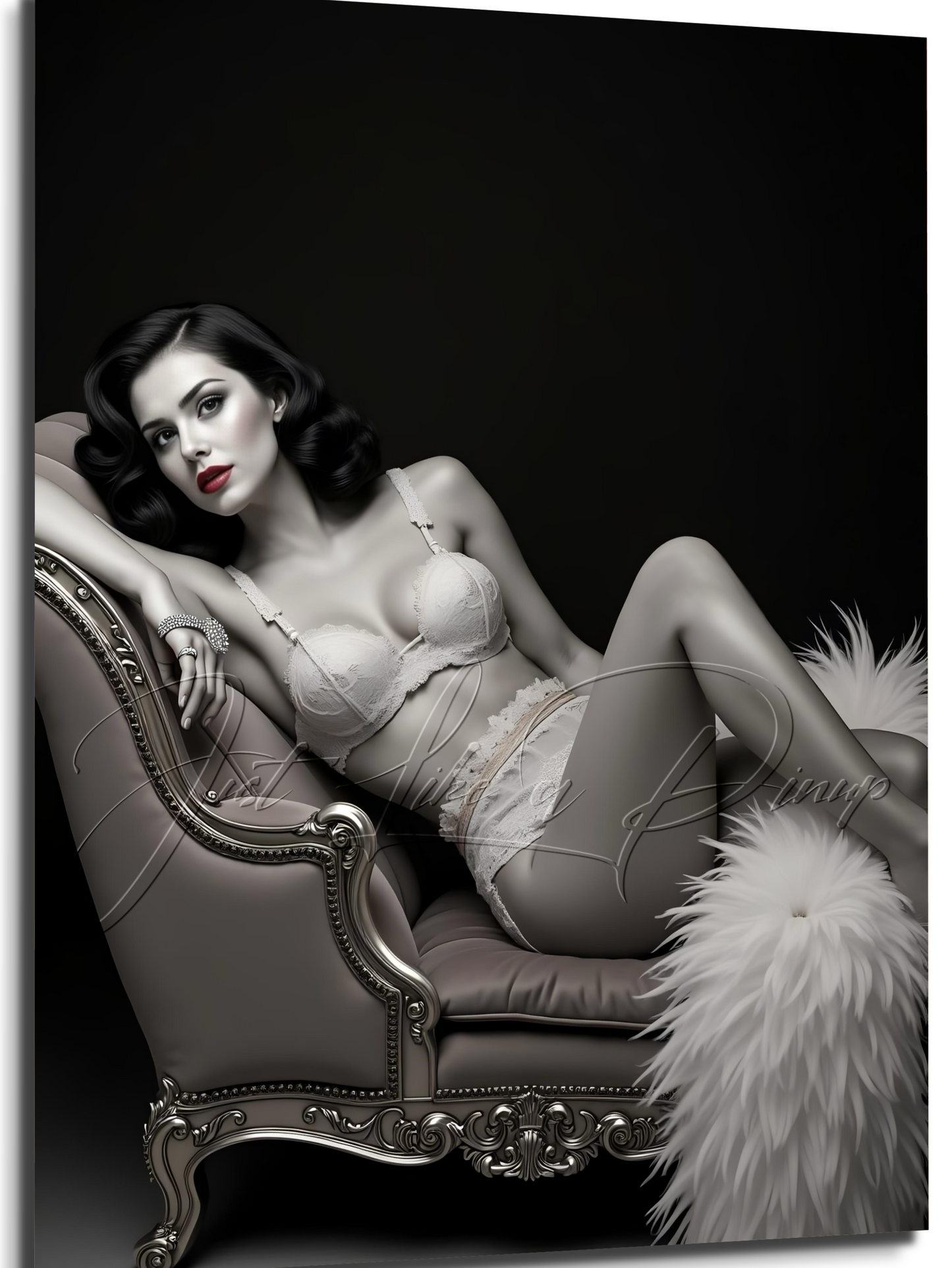Custom Pin Up Illustration