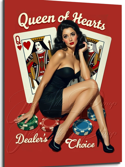 Custom Pin Up Illustration