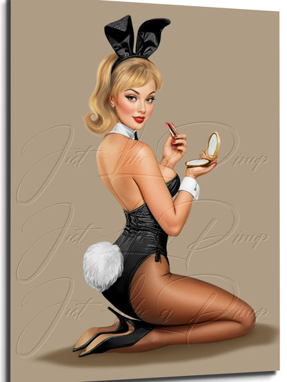 Custom Pin Up Illustration