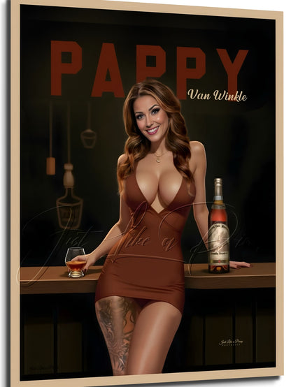 Custom Pin Up Illustration