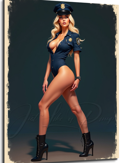 Custom Pin Up Illustration