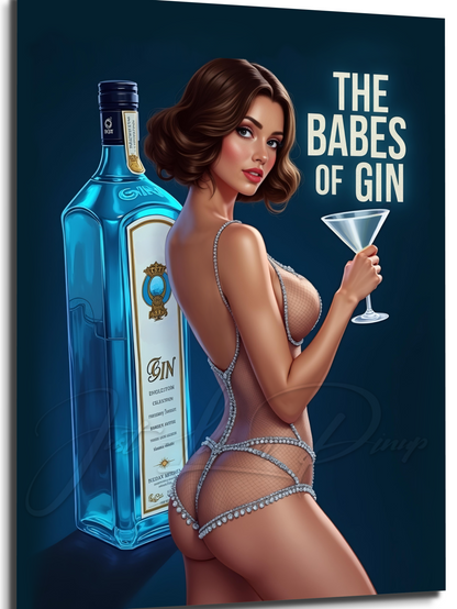 Custom Pin Up Illustration