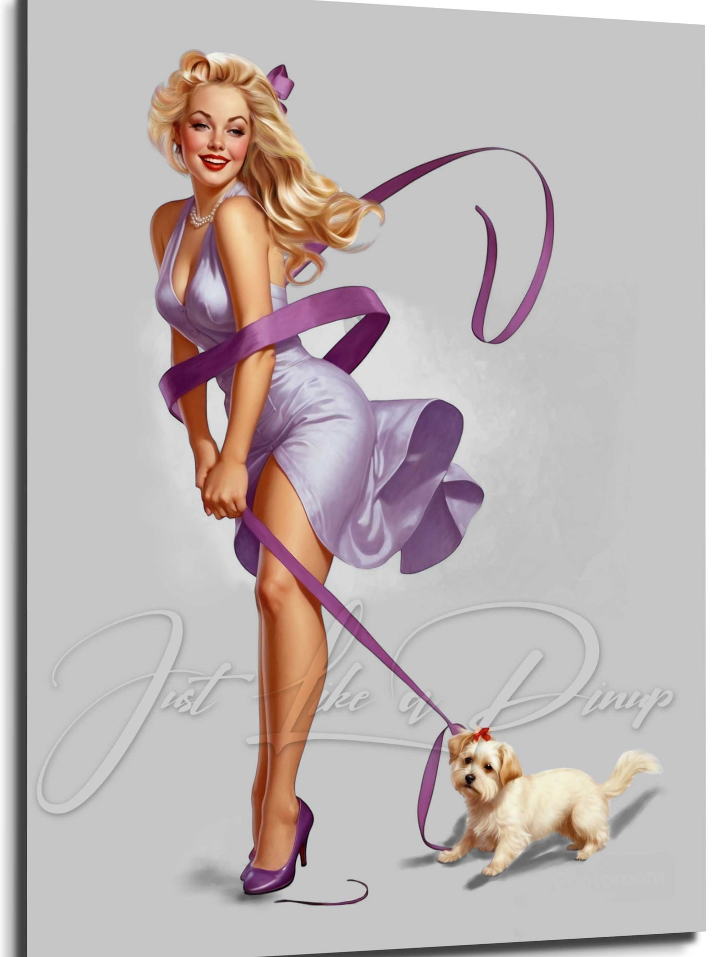 Custom Pin Up Illustration