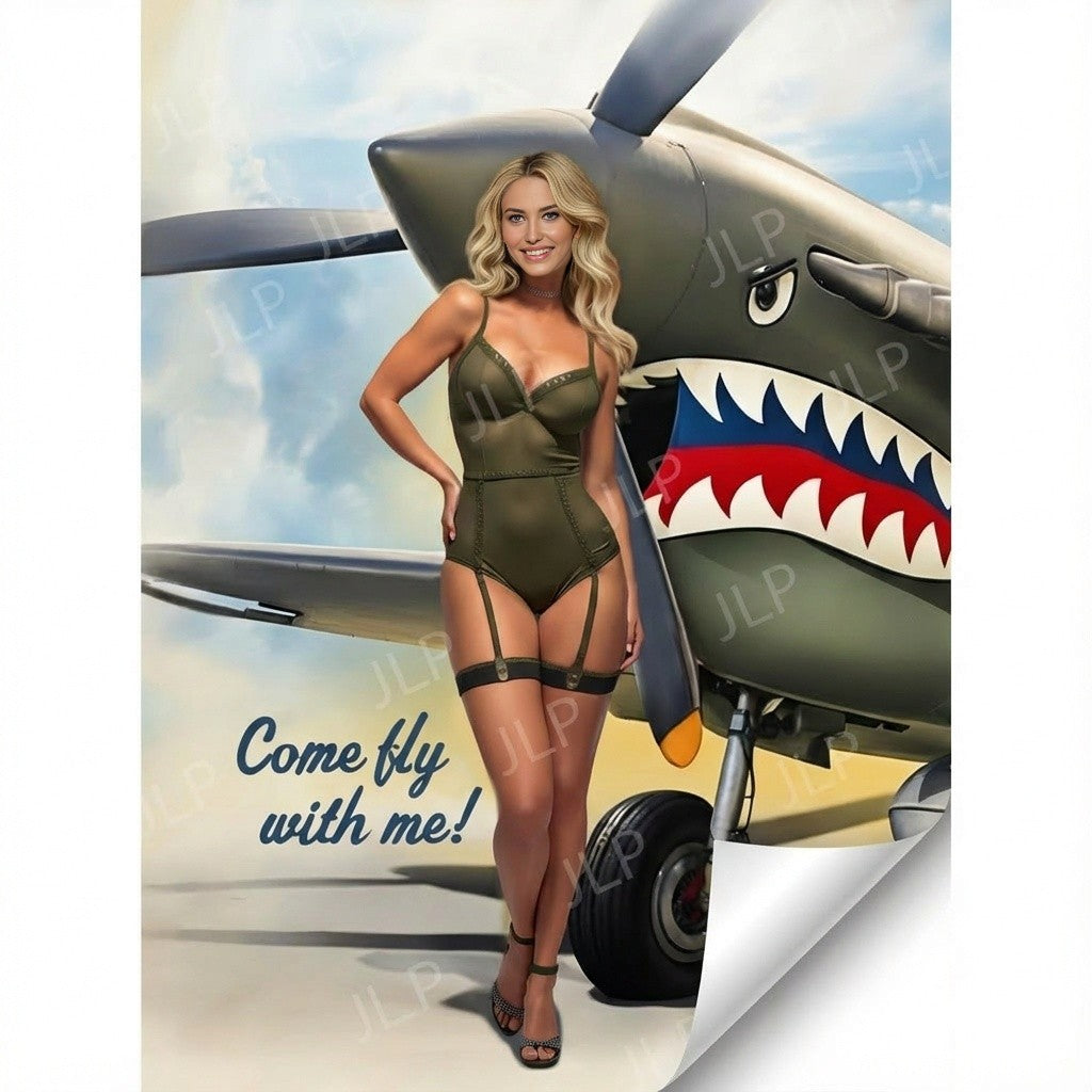 Custom Art - Lily - Just Like A Pinup