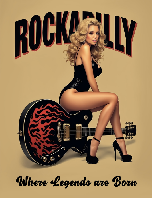 Custom Just Like A Pin-Up Digital Portrait - Milly - Just Like A Pinup