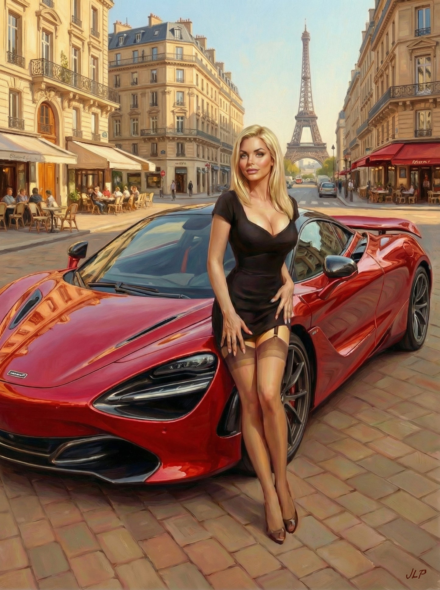 Addison - Custom Art - Just Like A Pinup