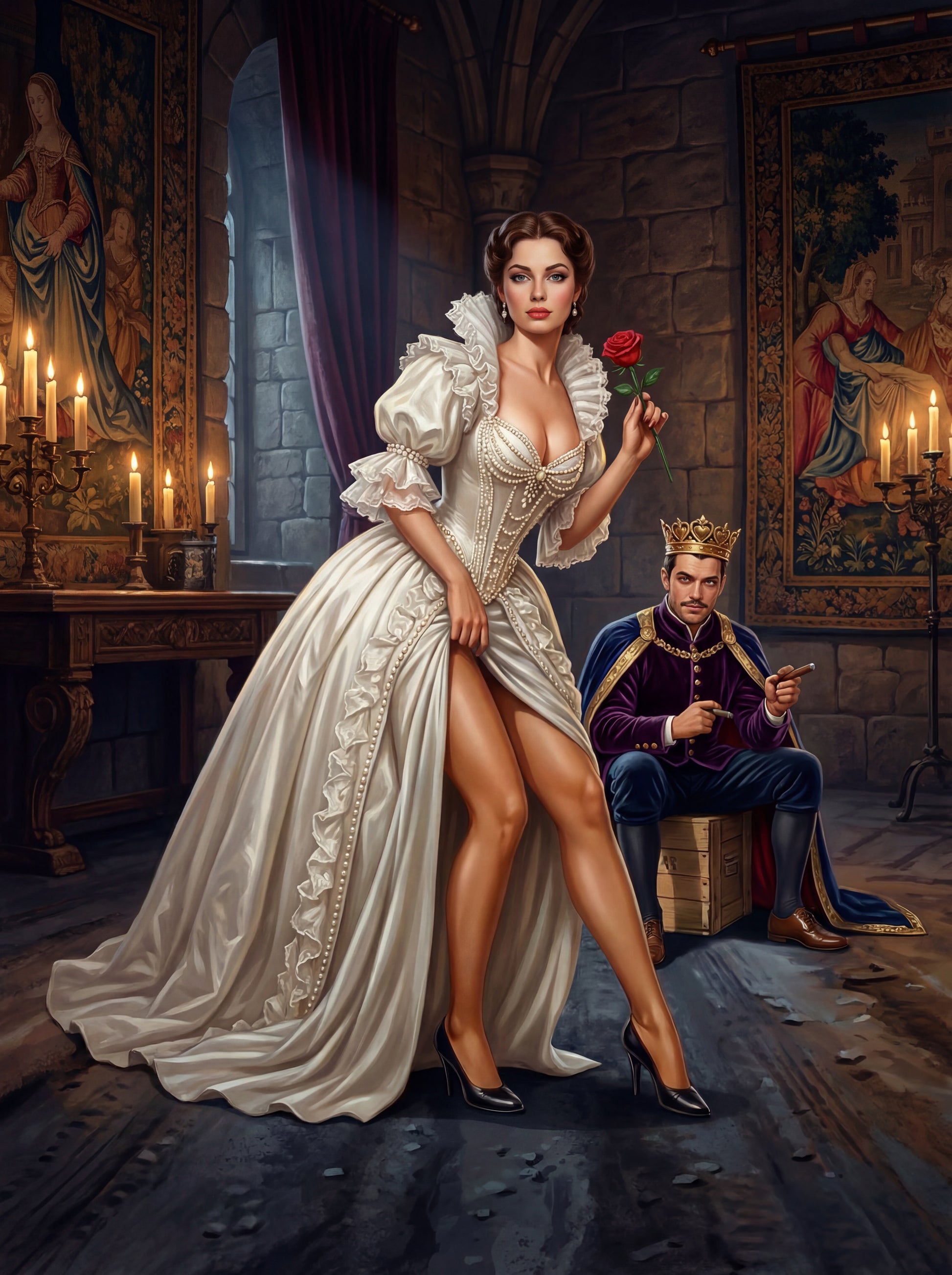 Custom Couple Art 7 - Just Like A Pinup