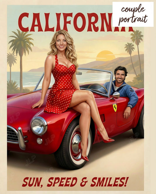 Custom Couple Art 21 - Just Like A Pinup