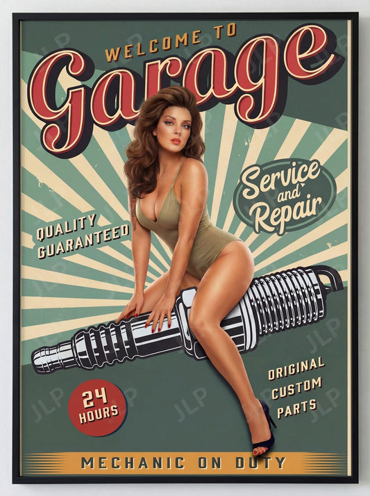 Custom Art -Angel - Just Like A Pinup