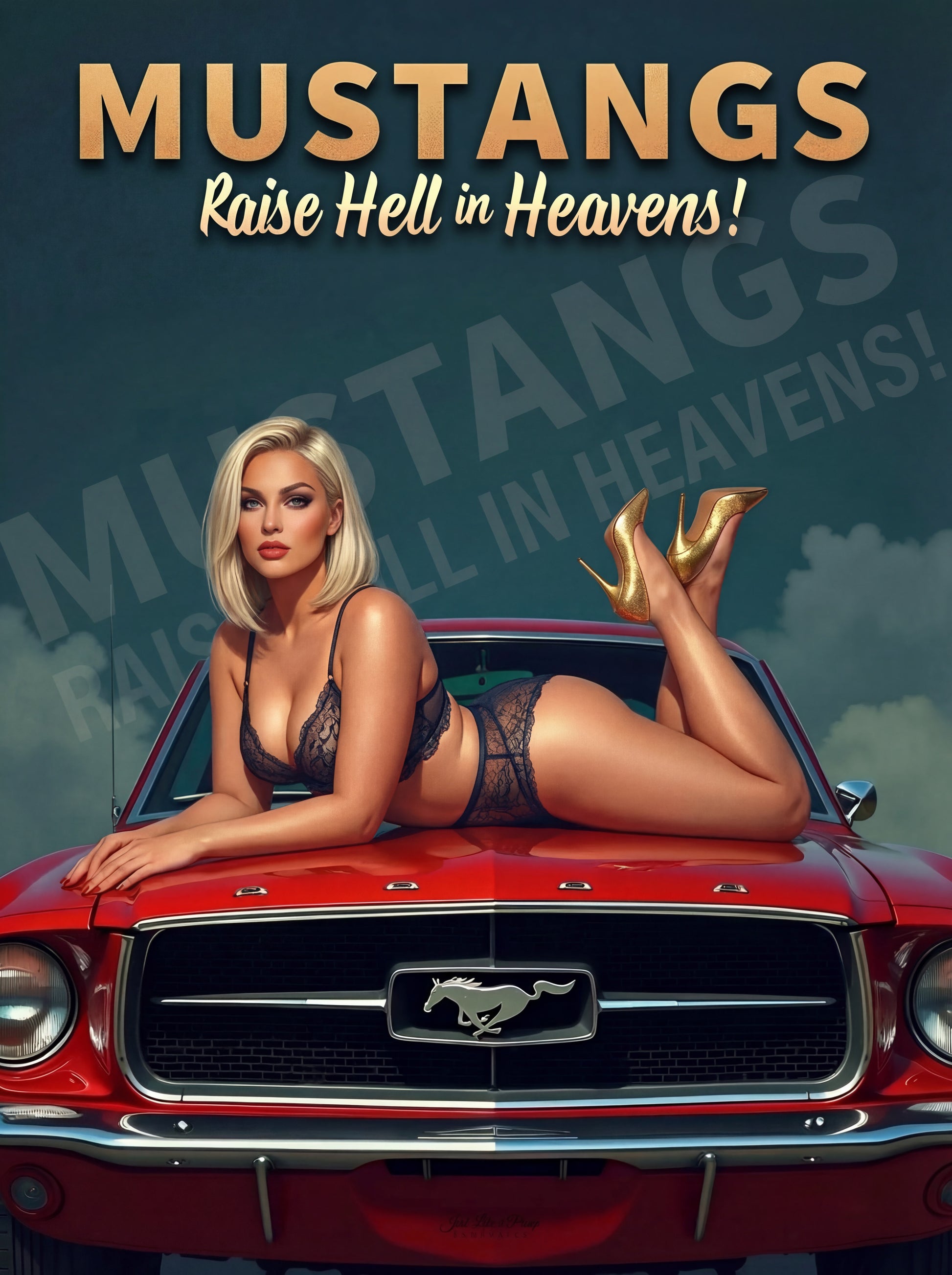 Custom Art - Debbie - Just Like A Pinup