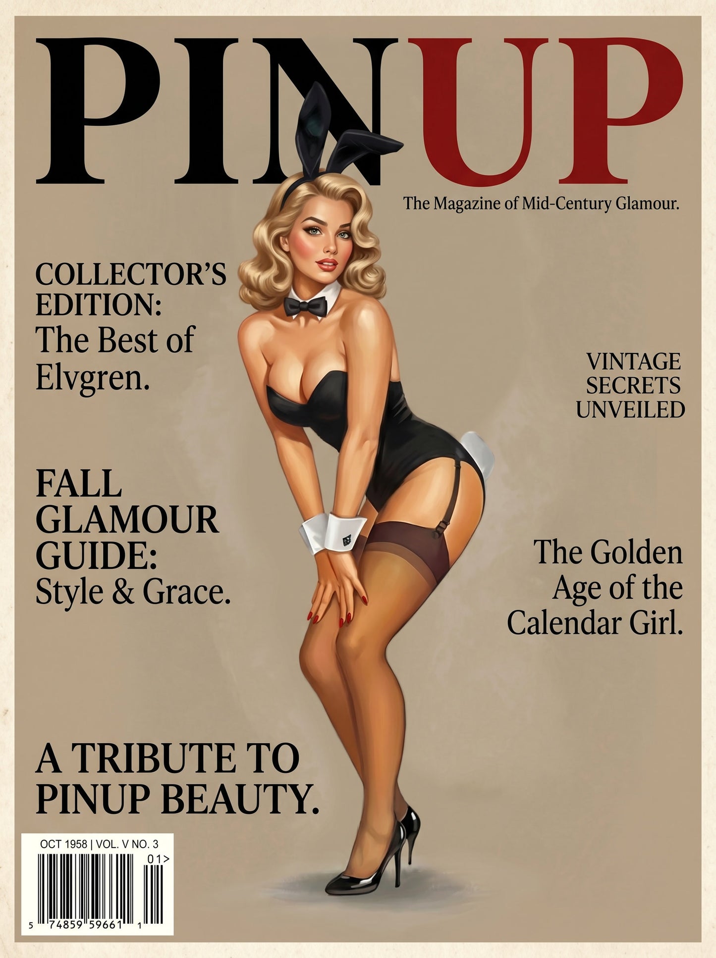 Custom Pinups – You as art – Designed by real artists. Email proofs included. Prints step 5