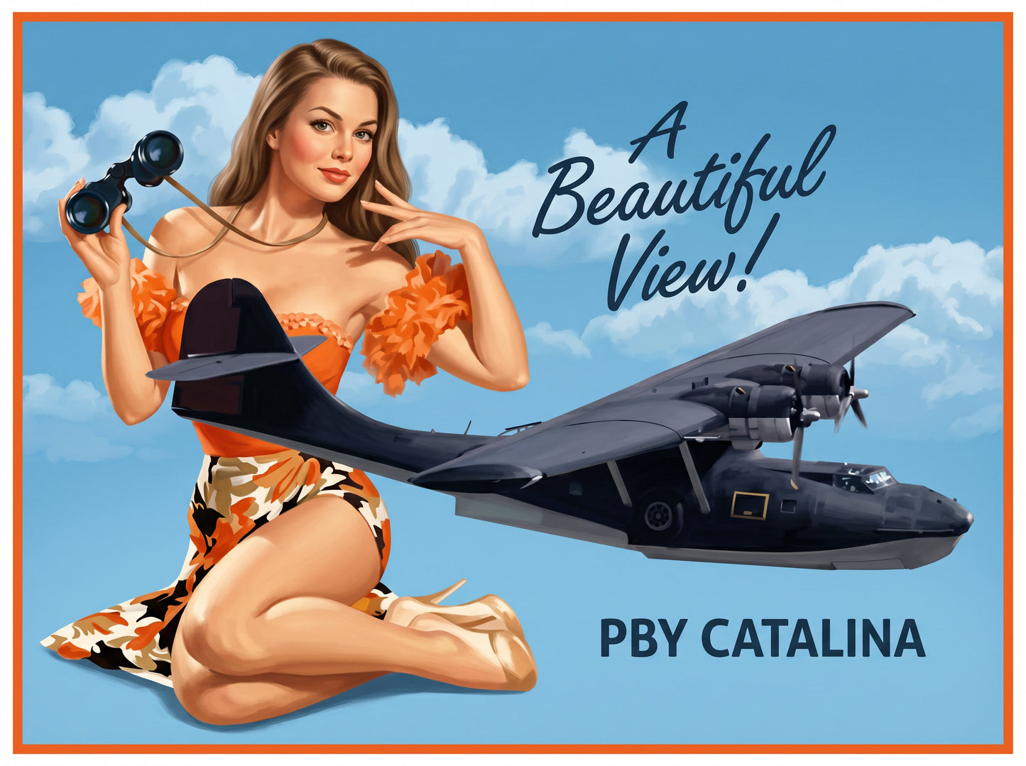 Custom Art - Eve - Just Like A Pinup