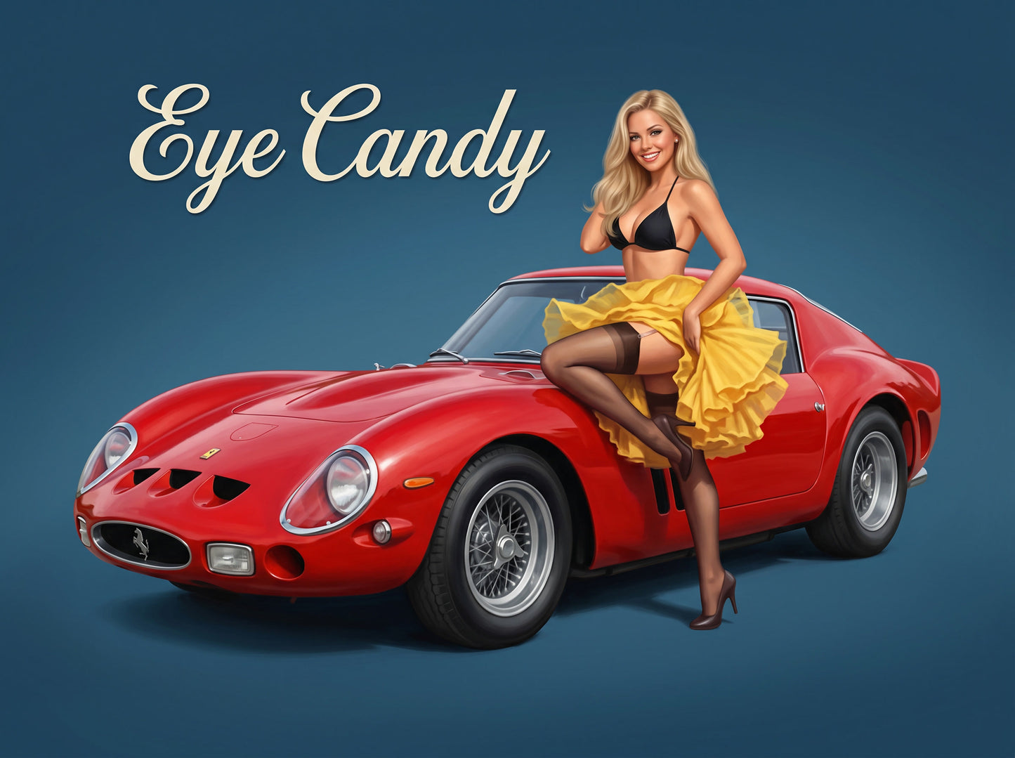 Custom Art - Angee - Just Like A Pinup