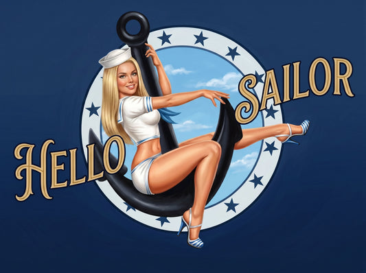 Custom Art - Jann - Just Like A Pinup