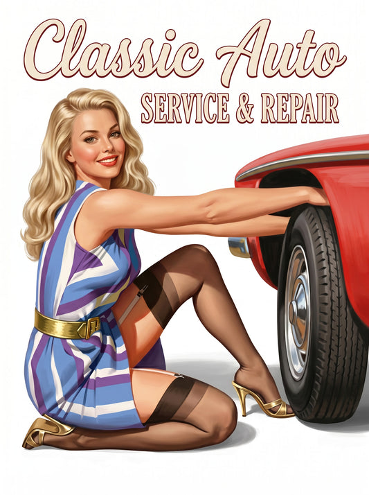 Custom Art - Bathaney - Just Like A Pinup
