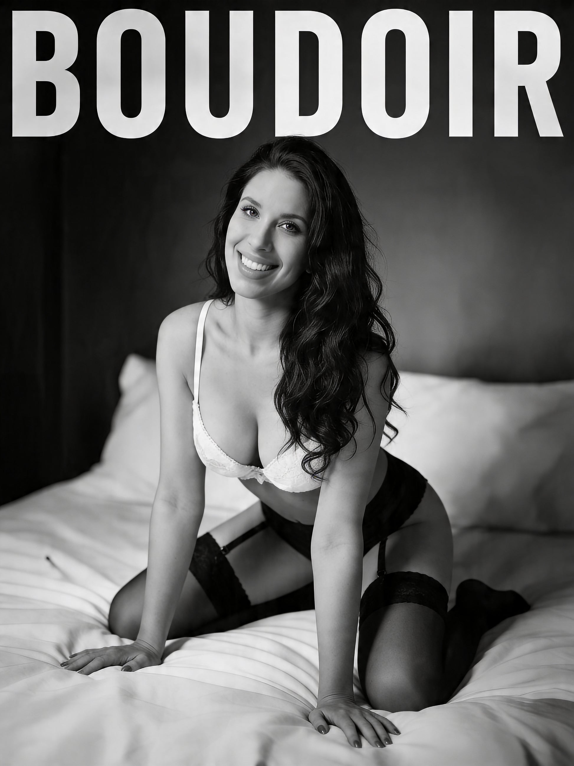 3 images included.  Boudoir style photoshoot - Just Like A Pinup
