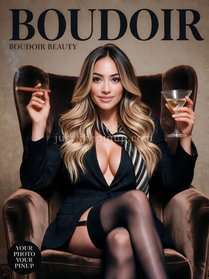 Custom Pinup - Smoking Parlor